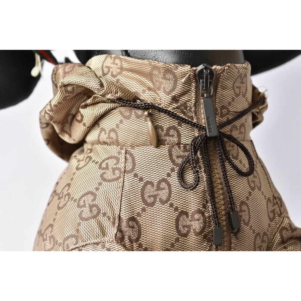 Gucci Pet Coat GG Nylon Brown - Picture 3 of 11